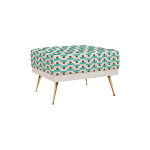 GEOMETRIC PATTERN pouf - GALLERY